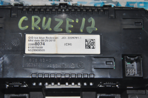 Дисплей інформаційний Chevrolet Cruze 11-15 подряпини