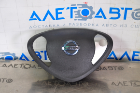 Подушка безопасности airbag в руль водительская Nissan Leaf 13-17 черная