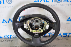 Руль голый Nissan Leaf 13-17 кожа черн с подогревом, под перешив