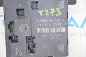 Компьютер двери задней правой Mercedes W211 сломано крепление