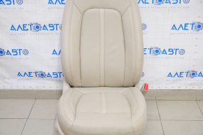 Пасажирське сидіння Lincoln MKZ 13-16 з airbag, електро, підігрів, вентиляція, шкіра беж