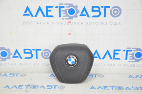 Подушка безопасности airbag в руль водительская BMW 7 G11 G12 16-22 черная
