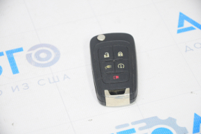 Ключ Chevrolet Volt 11-15 на 5 кнопок, потерты кнопки, тычки