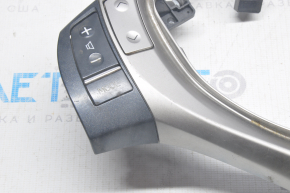 Кнопки управления на руле Lexus ES300h ES350 13-15 дорест, затерта накладка