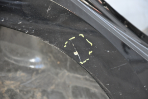 Четверть крыло задняя правая VW Passat b8 16-19 USA черная, тычки, вмятинка, замят порог