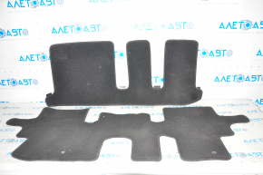 Комплект килимків Infiniti JX35 QX60 13- ганчірка чорний