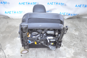 Пассажирское сидение Lincoln MKZ 13-16 без airbag, электро, кожа черн, под химч, сломана кнопка, деформировано