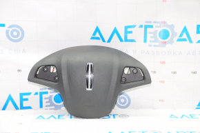 Подушка безопасности airbag в руль водительская Lincoln MKZ 13-20 черная, ржавый пирапатрон