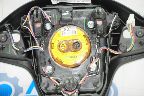 Подушка безопасности airbag в руль водительская Lincoln MKZ 13-20 черная, ржавый пирапатрон