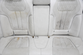 Задний ряд сидений 2 ряд BMW 7 G11 G12 16-22 кожа беж elfenbein-weiss, под химчистку