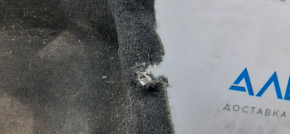 Покриття підлоги зад Dodge Challenger 09- чорний, порвані кріплення, під хімчистку