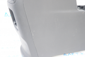 Консоль центральная подлокотник Honda CRV 20-22 черная, подлокотник серый тряпка, царапины, под чистку