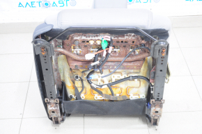 Пассажирское сидение Honda CRV 17-22 без airbag, механич, тряпка серое, топляк, под химчистку