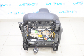 Водійське сидіння Ford Fusion mk5 17-20 без airbag, шкіра чорна, електро, підігрів, стрільнувши