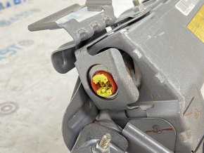 Подушка безпеки airbag колінна водійська лев Toyota Sienna 11-20 сіра, що стрільнула