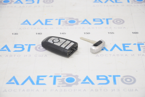 Ключ smart Ford Fusion mk5 17-20 5 кнопок, під автозапуск, потертий