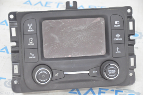 Монитор, дисплей Jeep Renegade 15- средний дисплей 3.5" дюйм, разбит дисплей, сломан хром, на з/ч