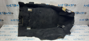 Покрытие пола лев Cadillac CTS 14- черный, надорван, царапины, под химчистку