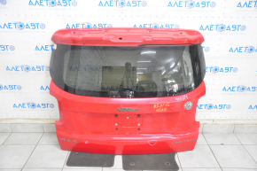 Дверь багажника голая со стеклом Jeep Renegade 15-18 дорест, красный 686, тычка, примята
