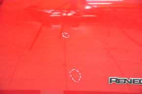 Дверь в сборе передняя правая Jeep Renegade 15- keyless, красный 686, тычки, примята