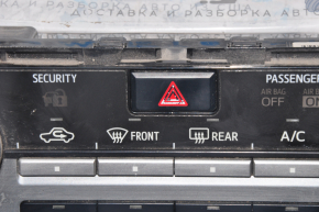 Управление климат-контролем Toyota Camry v50 12-14 usa manual затерта кнопка аварийки