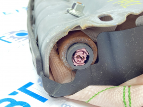 Подушка безпеки airbag колінна пасажирська прав Chevrolet Camaro 16- стрільнула