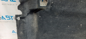 Покриття підлоги зад Toyota Avalon 13-18 чорний, порвані кріплення, надірваний, під хімчистку
