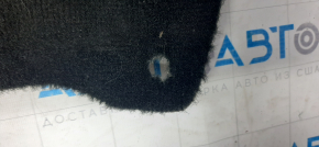 Покриття підлоги прав Toyota Avalon 13-18 чорний, порвані кріплення, немає фрагмента, під хімчистку