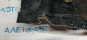 Покрытие пола прав Toyota Avalon 13-18 черный, порваны крепления, нет фрагмента, под химчистку