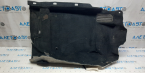 Покриття підлоги лев Toyota Avalon 13-18 чорний, надірвані кріплення, надірваний, під хімчистку