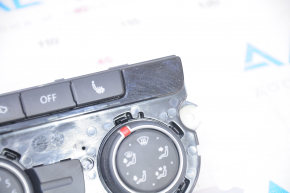 Управление климат-контролем VW Tiguan 12-17 manual с подогревом сидений, царапины на стекле
