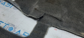 Покриття підлоги зад Toyota Sienna 11-20 сірий, надриви, під хімчистку
