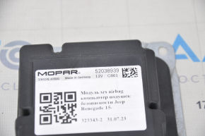 Модуль srs airbag компьютер подушек безопасности Jeep Renegade 15-