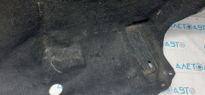Покриття підлоги Subaru XV Crosstrek 13-17 чорний потертості, немає заглушки, під хімчистку