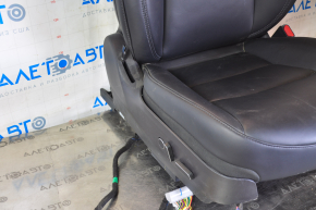 Пасажирське сидіння Tesla Model 3 18- шкіра чорна, з airbag, електро, підігрів, з натягувачем, подряпини на пластиці