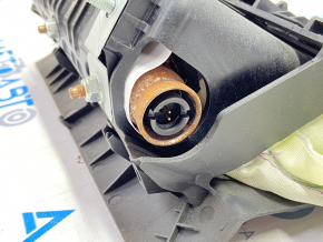 Подушка безпеки airbag колінна водійська лев Ford Escape MK3 13-19 чорна, що стрільнула