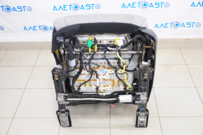 Водительское сидение Honda Accord 18-22 с airbag, электро, с памятью, кожа, серое, топляк, электрика работает