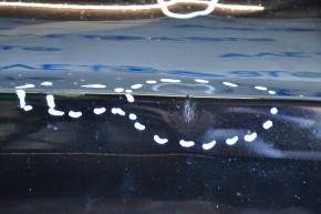 Бампер передний голый Tesla Model 3 18- под парктроники, черный, царапины, сколы, тычка
