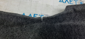 Покриття підлоги передній правий Mazda CX-9 16- сірий, надірвана підкладка, надірваний