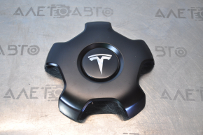 Центральный колпачок на диск Tesla Model 3 21- черный