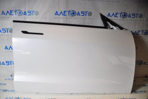 Дверь в сборе передняя правая Tesla Model 3 21- белый PPSW, стекло триплекс, тычка, царапины, царапины на углах