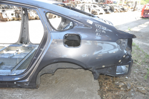 Четверть крыло задняя левая Honda Accord 18-22 графит, под люк, на кузове, тычки