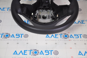 Руль голый Tesla Model 3 18- кожа чёрн, с подогревом, перешит