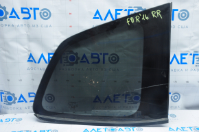 Форточка глухое стекло задняя правая Subaru Forester 14-18 SJ молдинг мат, стекло черный оттенок, отклеен уплотнитель