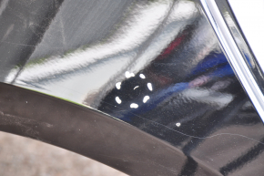 Четверть крыло задняя правая Tesla Model 3 18- на кузове, черная, тычкы, примят порог