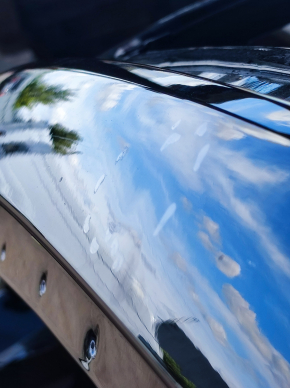 Крыша металл Tesla Model 3 18- под панораму, на кузове, мелкая тычка на банане