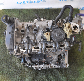 Двигатель VW Tiguan 18-20 2.0 TFSI DGUA 41к пробит поддон, клин, на запчасти, эмульсия