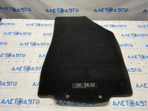 Коврик салона передний правый Infiniti JX35 QX60 13- тряпка черный