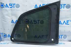 Форточка глухое стекло задняя левая Subaru Forester 14-18 SJ молдинг хром, стекло черный оттенок, отклеен уплотнитель
