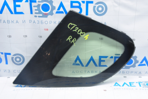 Форточка глухое стекло задняя правая Lexus CT200h 11-17 порван уплотнитель